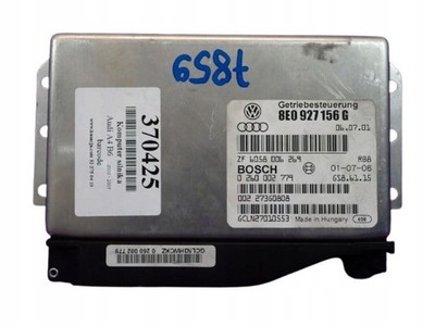 AUDI A4 B6 00-05 3.0B BOSCH MOTORSTEUERGERÄT 8E0927156G 0260002779 / ST 58036