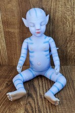Avatar Reborn Baby Girl Vinyl 13" Female Doll Glows in the Dark