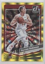 2023-24 Panini Donruss Holo Gold Laser /10 Duncan Robinson #121 0c3