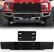 Grille Trim Front Bumper License Plate Bracket for Ford F-150 2015 2016 2017