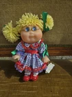 1998 Mattel Cabbage Patch Kids Norma Jean Special Edition Doll Yarn Hair Glasses