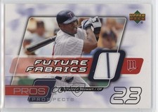 2005 Upper Deck Pros & Prospects Future Fabrics Shannon Stewart #SS 14tu