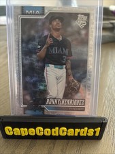 RONNY HENRIQUEZ 2026 Topps Series 1 Opening Day Logo Miami Marlins