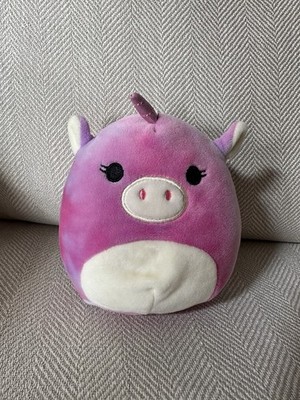 Squishmallows Lola The Tie Dye Unicorn 5  Stuffed Animal