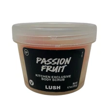LUSH Kitchen Exclusive Body Scrub in Passionfruit 4.7 OZ NEW