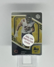 2021 Panini Elements Football - Khalil Mack #7 - Gold - /250 - Chicago Bears