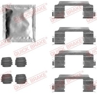 Quick Brake ZubehöRsatz Scheibenbremsbelag 109-1817 FüR Toyota Hilux 7 Pick Up