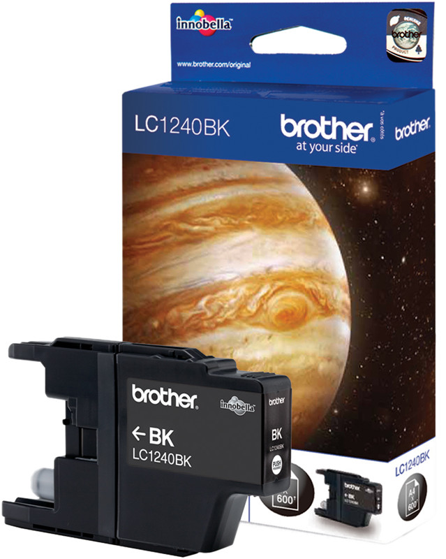 Brother LC-1240 Cartouche encre Noir pour stopper les bavures et textes illisibles