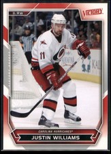 Justin Williams 2007-08 Upper Deck Victory Carolina Hurricanes #82