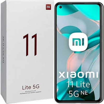 Xiaomi 11 Lite NE 5G Truffle Black 128GB + 6GB Dual-SIM Factory Unlocked GSM NEW
