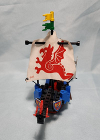 LEGO Black Knights 6057 Sea Serpent complete with Minifigures & Instructions