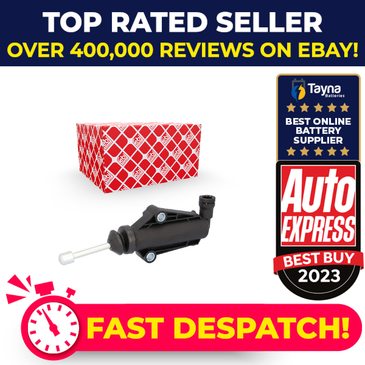 Clutch Slave Cylinder 103217 Febi 46547126 55183388 55187212 Quality Guaranteed