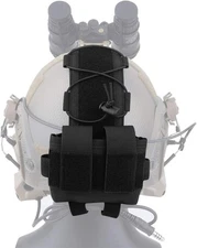 Tactical Helmet Pouch Battery Box Counterweight Pouch Remote Battery Helmet BK