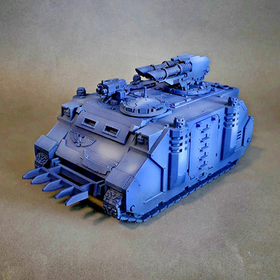 Razorback /Rhino Space Marines - Ultramarines - Warhammer 40K - teilweise Bemalt