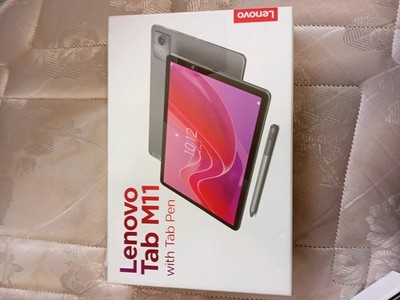 Lenovo Tab M11 64GB, Wi-Fi, 11'' Tablet with Pen, Luna Gray