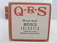 QRS - 'Jalousie' - 8053 - Player Piano Word Roll
