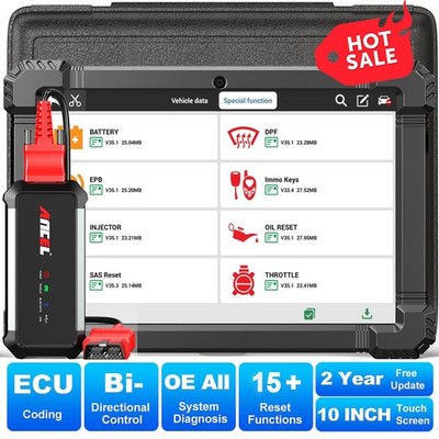 10.1'' For MAN DAF LGV Truck Lorry Diagnostic All System ABS TCM DPF OBD2 Scanner