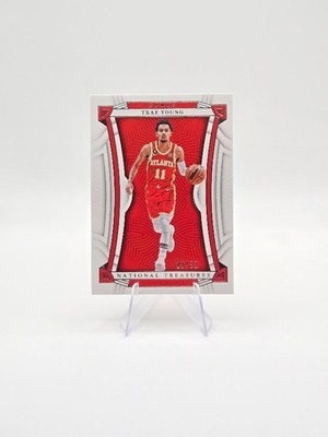 Trae Young 2022-23 Panini National Treasures SP /99 #22 Hawks