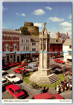 L356163 Cornwall Launceston Marktplatz John Hinde David Hastilow