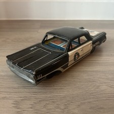 Vintage Tin Litho Police Car Highway Patrol