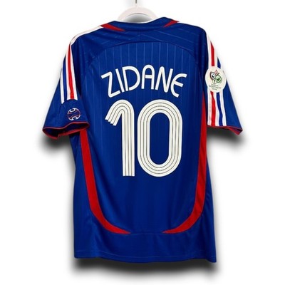 France 2006 World Cup Home Jersey - Zidane #10 | eBay