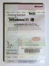SEALED NEW MICROSOFT WINDOWS 98 SECOND EDITION FULL OPERATING SYSTEM WIN 98 OEM