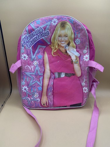 sac à dos vintage hanna montana 15x12 - Photo 1/8