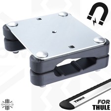Roof Rack Antenna Mount Kit Plate For Thule Wingbar Aeroblade Magnetic Cross