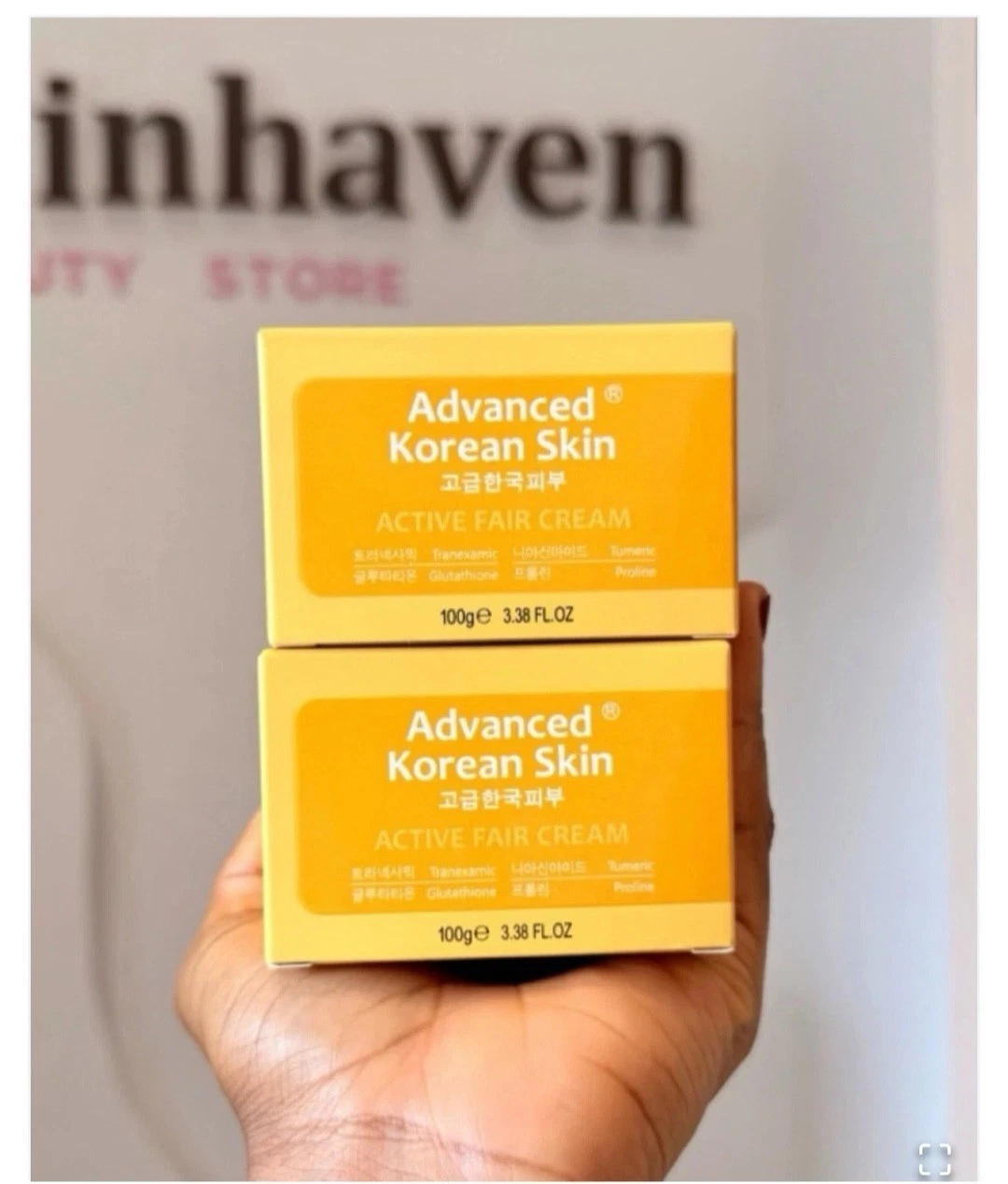 Advance Korean Skin Brightening Face Active Fair Face Cream