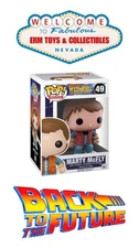 Funko Pop! Movies: Back to the Future - Marty McFly With GP Hard Pop! Protector