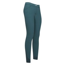Easy Rider by Euro-Star Kids Breeches Elodie Diamond Teal Green Full Seat