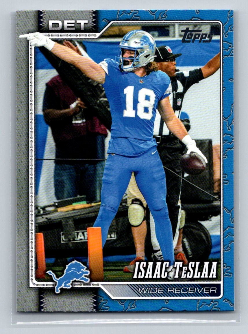 2026 Topps Isaac TeSlaa Team Color Border SP #64 Lions