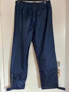 Regenhose ANZONI Rainwear Größe L sehr gut erhalten dunkelblau