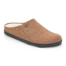 SALE Birkenstock Unisex Zermatt Shearling Wool Felt Toffee Melange Medium Size