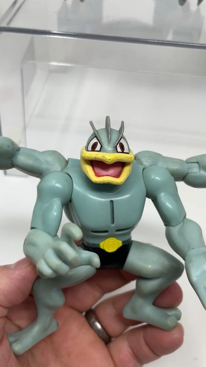 Pokemon Battle Frontier Deluxe Electronic Machamp Figure Jakks