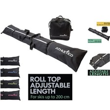 Lightweight Unpadded Ski Bag and Boot Bag for Easy Air Travel   Fits All Ages