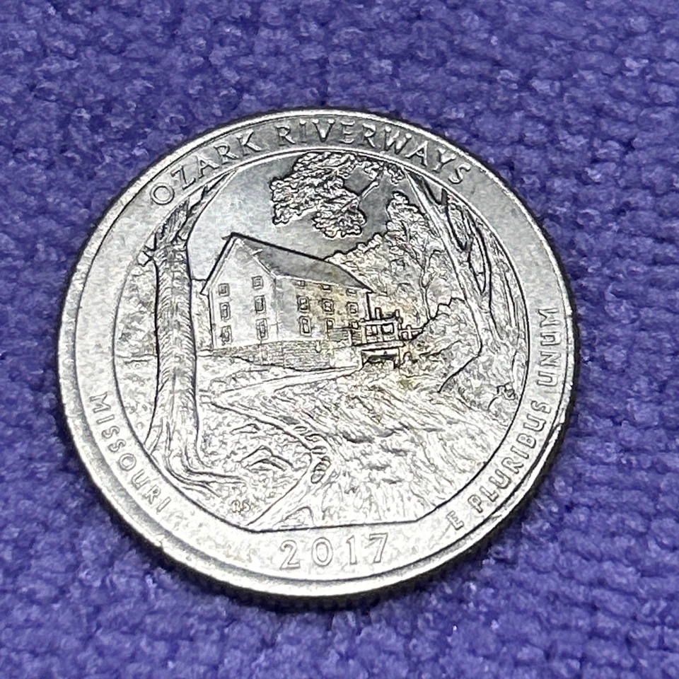 💥 2017 P Quarter CLAD Layer ERROR Obverse Side - Image 2 of 4