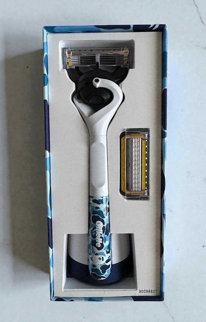A BATHING APE x Gillette Pro Shield Limited collaboration Edition