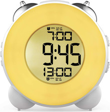 Loud Alarm Clock for Heavy Sleepers with Optional Alarm Dual Alarm Setting Snooz