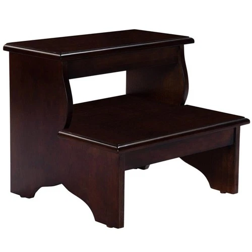 Butler Specialty Company Melrose Wood Step Stool - Cherry Brown - Picture 1 of 10