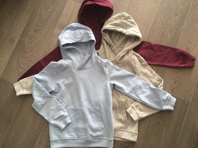 Pullover Set Gr. 122/128 Lupilu Jungen Mädchen Kapuzenpullover Pulli