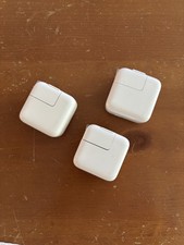 Genuine Apple iPad / iPhone 12W USB Wall Charger A1401 Lot of 3