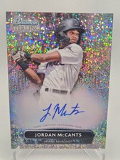 2022 Bowman Sterling Jordan McCants Auto Speckle /99 Marlins Prospect