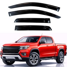 KPY Rain Guards Fit for 2023-2026 Chevrolet/Chevy Colorado Crew Cab, Out-Chan...