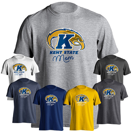 kurzärmeliges T-Shirt Kent State University Golden Flashes Mama Mutter Eltern - Bild 1 von 9
