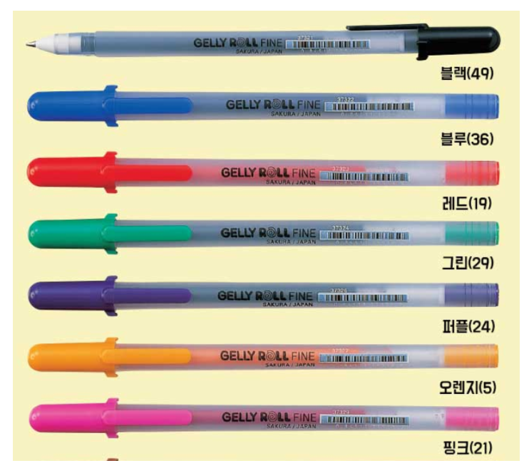 Sakura Gelly Roll Classic Gel Pen - Fine Point 0.6mm | eBay