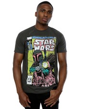 Star Wars hombre Boba Fett Comic Camiseta