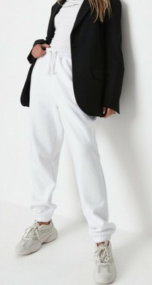 Missguided petite white oversized 90s 