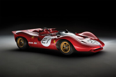 Ferrari 350 Can Am 1967 Luxury Car Expensive Car Wall Art Home - POSTER 20x30