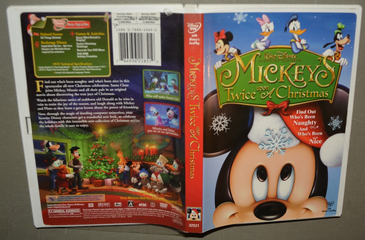DVD - Mickey's Twice Upon A Christmas | eBay
